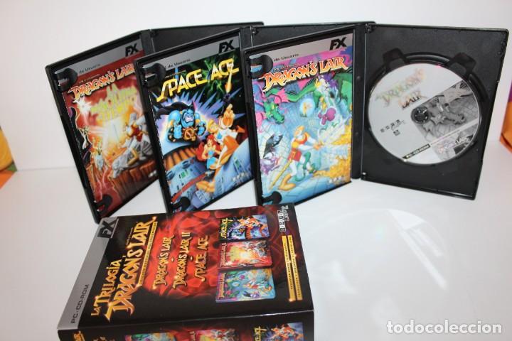 Videojuegos y consolas: LA TRILOGIA DRAGON&acute;S LAIR - PC-CD -ROM COMPLETO - Foto 2
