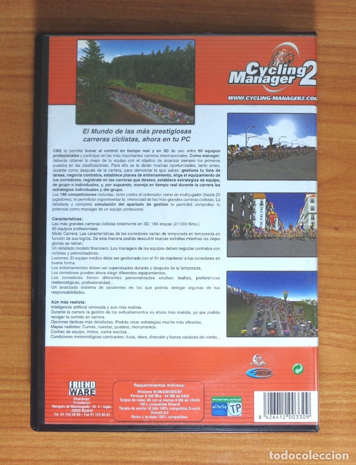 Videojuegos y consolas: JUEGO PC CYCLING MANAGER 2. - Foto 2