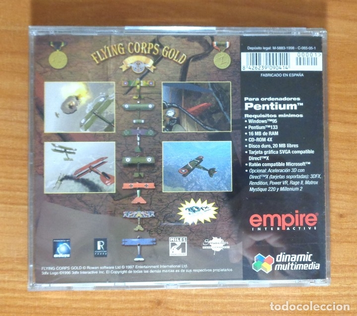 Videojuegos y consolas: JUEGO PC FLYING CORPS GOLD. - Foto 2