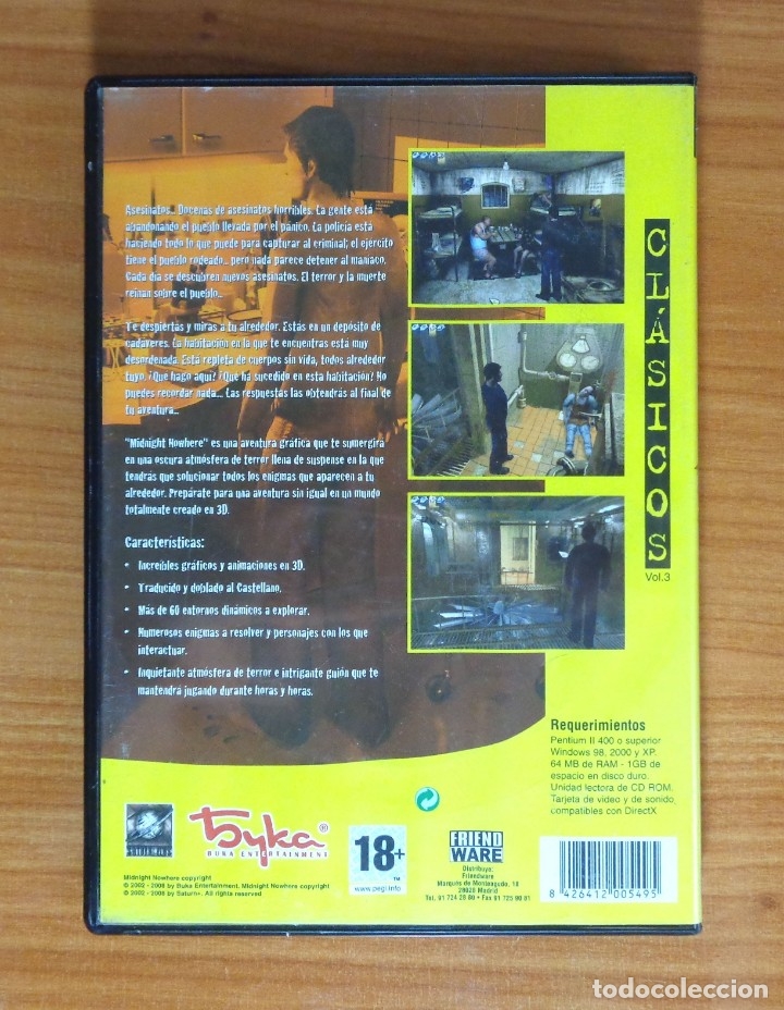 Videojuegos y consolas: JUEGO PC MIDNIGHT NOWHERE, TRADUCIDO Y DOBLADO AL CASTELLANO. - Foto 2