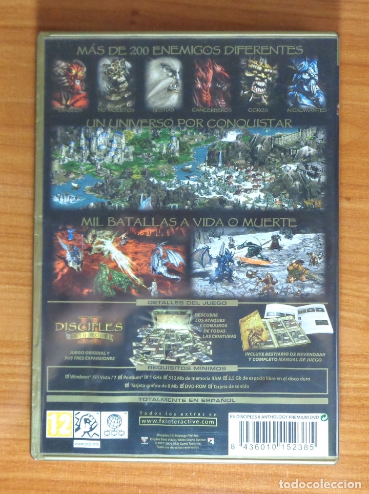 Videojuegos y consolas: JUEGO PC DISCIPLES 2, ANTHOLOGY, TOTALMENTE EN CASTELLANO. - Foto 2