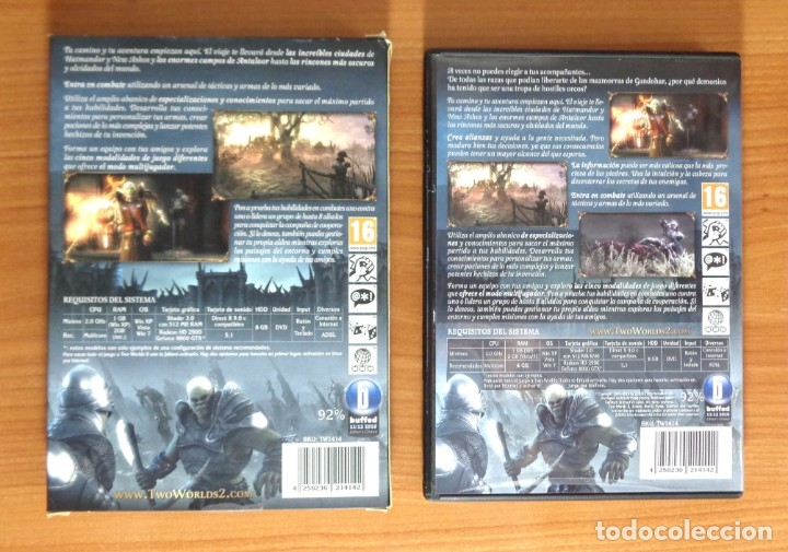 Videojuegos y consolas: JUEGO PC TWO WORLDS 2. - Foto 2