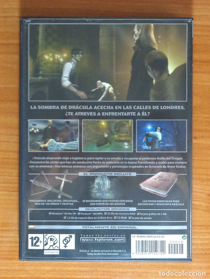 Videojuegos y consolas: JUEGO PC DRACULA 2, TOTALMENTE EN CASTELLANO. - Foto 2