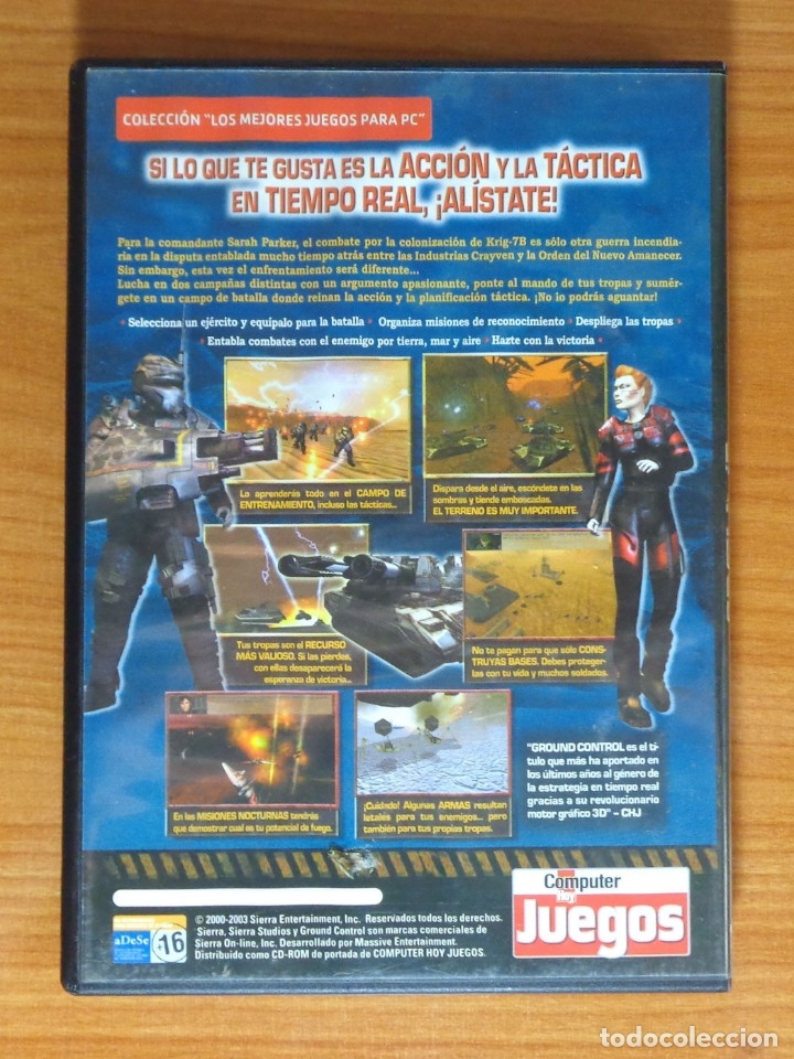 Videojuegos y consolas: JUEGO PC GROUND CONTROL. - Foto 2