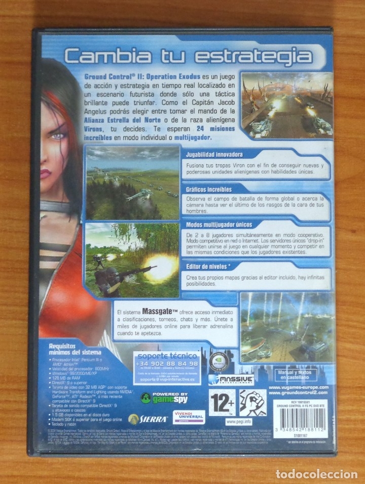 Videojuegos y consolas: JUEGO PC GROUND CONTROL 2, OPERATION EXODUS. - Foto 2