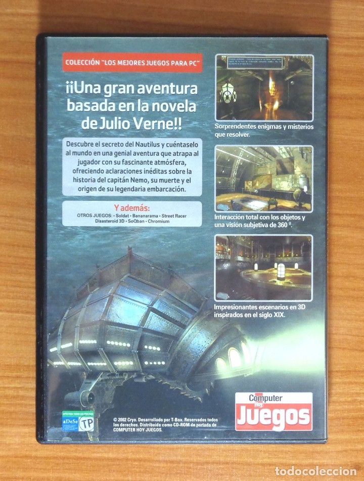 Videojuegos y consolas: JUEGO PC EL SECRETO DEL NAUTILUS. - Foto 2