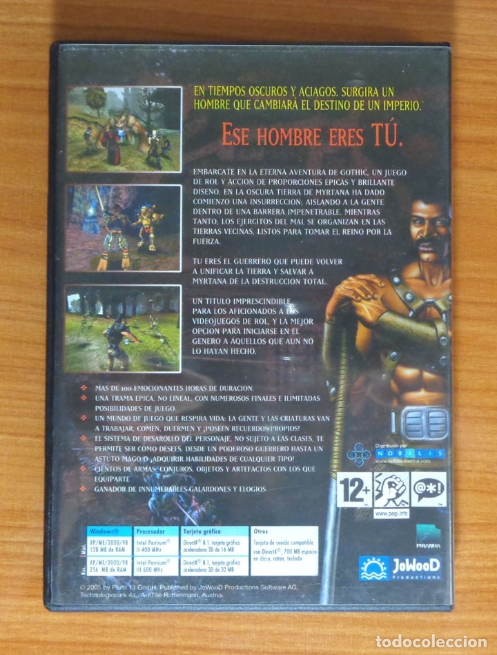 Videojuegos y consolas: JUEGO PC GOTHIC. - Foto 2