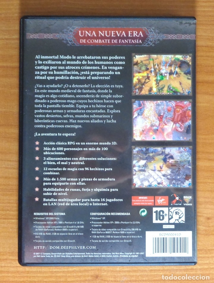 Videojuegos y consolas: JUEGO PC DAWN OF MAGIC. - Foto 2
