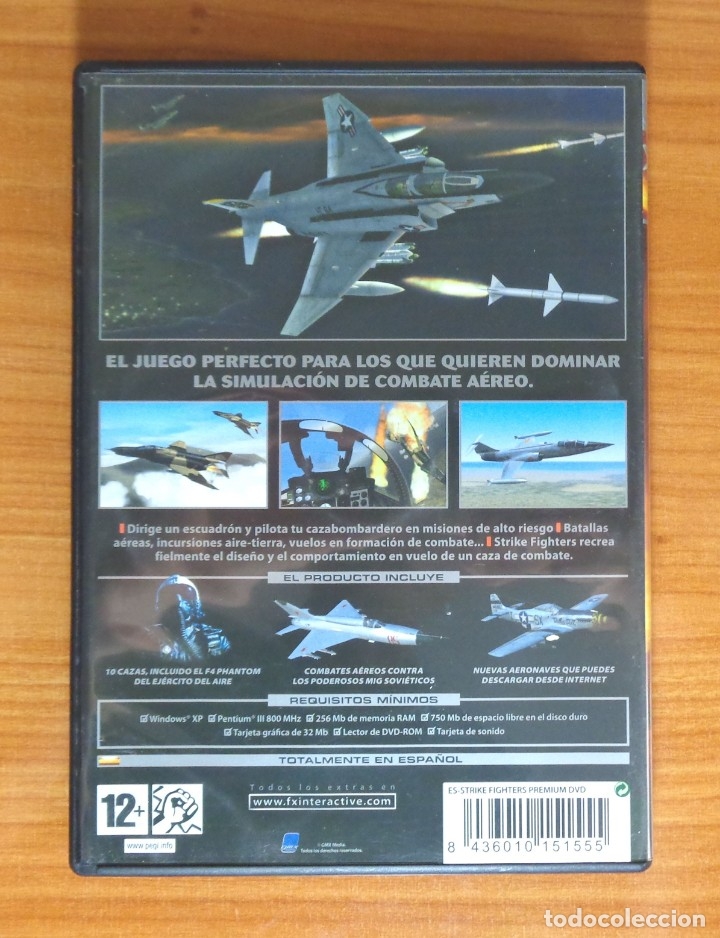 Videojuegos y consolas: JUEGO PC STRIKE FIGHTERS FLIGHT SIMULATOR, TOTALMENTE EN CASTELLANO. - Foto 2