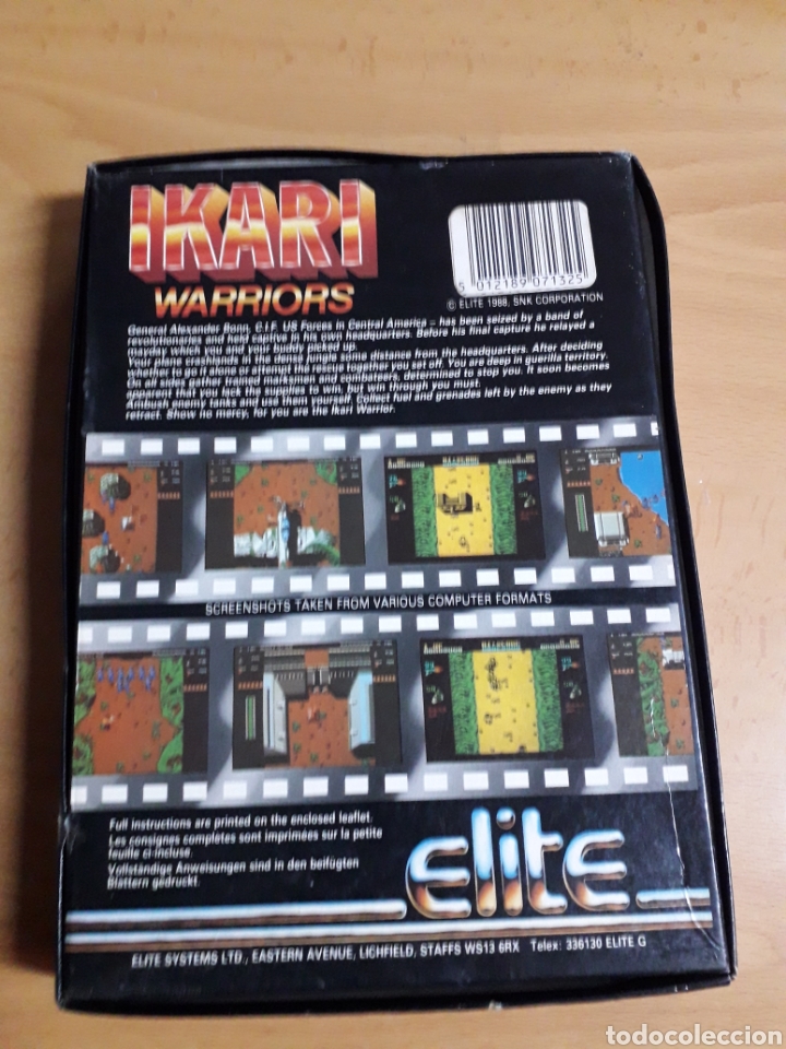 Videojuegos y consolas: ikari warriors pc 5 1/4 - Foto 2