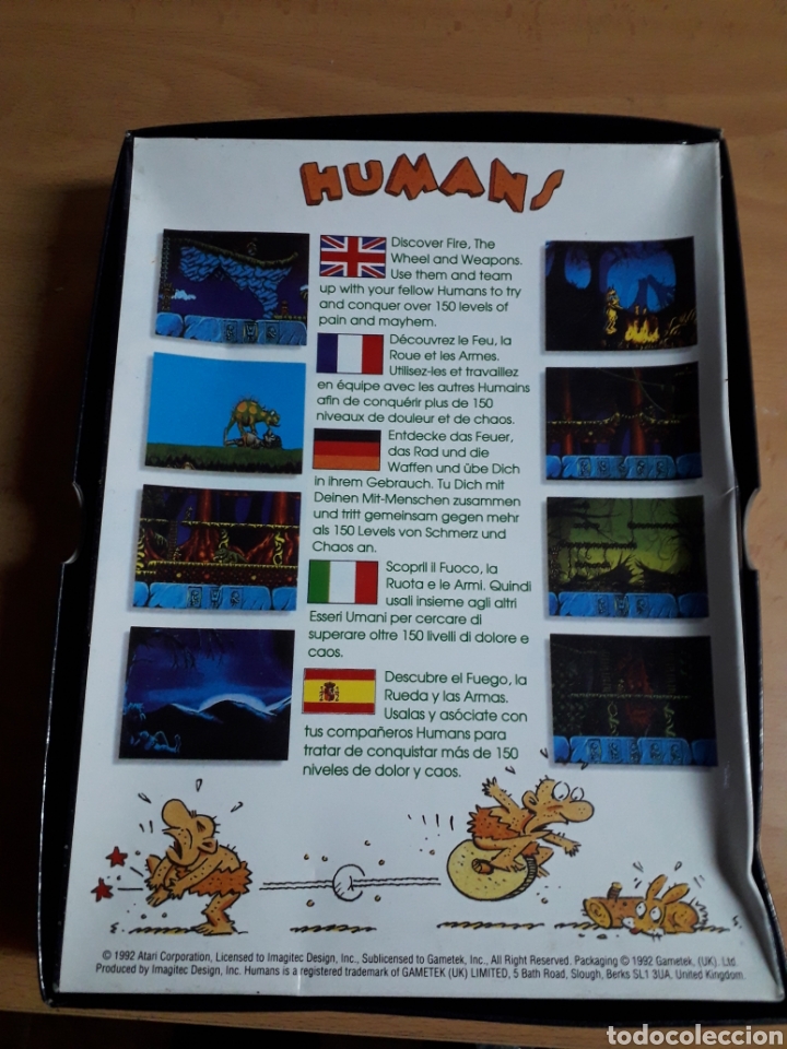Videojuegos y consolas: humans 2 pc 3 1/2 disquetes - Foto 2