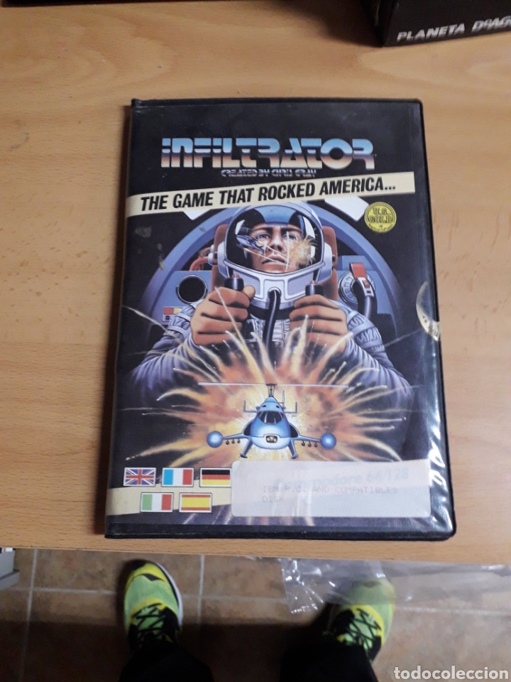 Videojuegos y consolas: inflitrator pc 5 1/4 - Foto 1