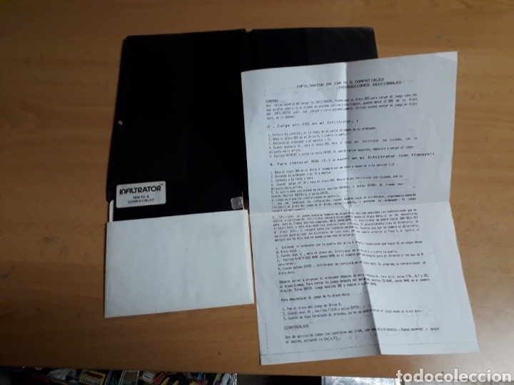 Videojuegos y consolas: inflitrator pc 5 1/4 - Foto 3