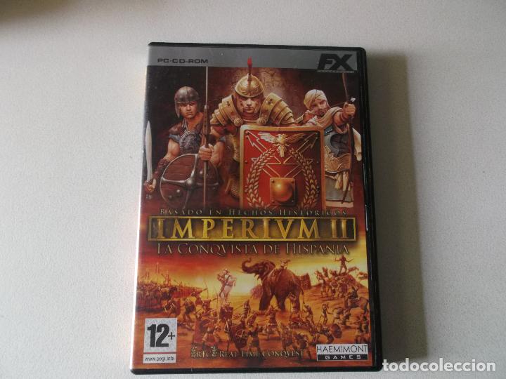 Videojuegos y consolas: IMPERIUM II IMPERIVM 2 LA CONQUISTA DE HISPANIA PC CD ROM FX - Foto 1