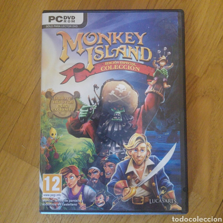 Videojuegos y consolas: Lucasarts Monkey Island 1 y 2 Edici&oacute;n colecci&oacute;n Pc Cdrom - Foto 1