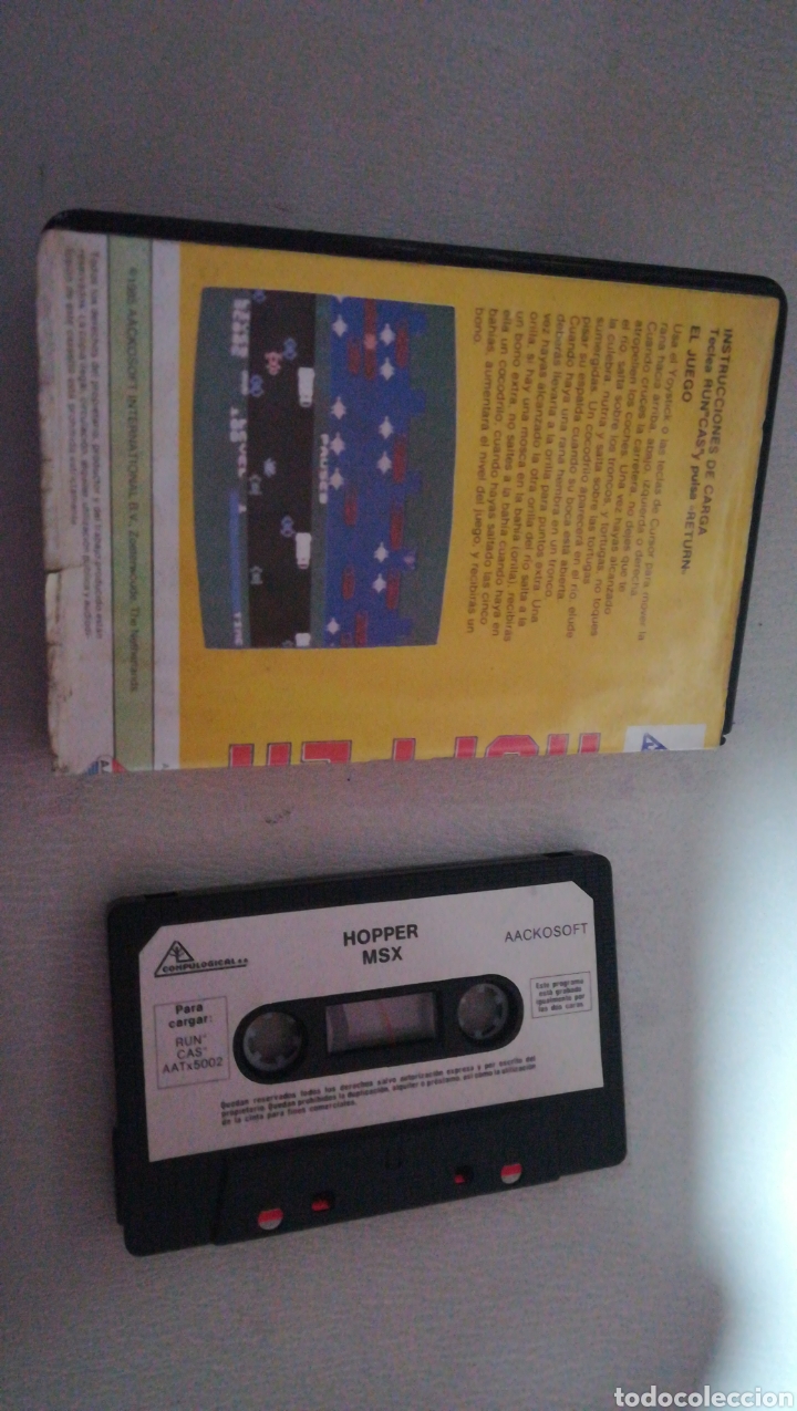 Videojuegos y consolas: Juego ,pc,retro,msx,cinta,cassete,Hopper,classics - Foto 2