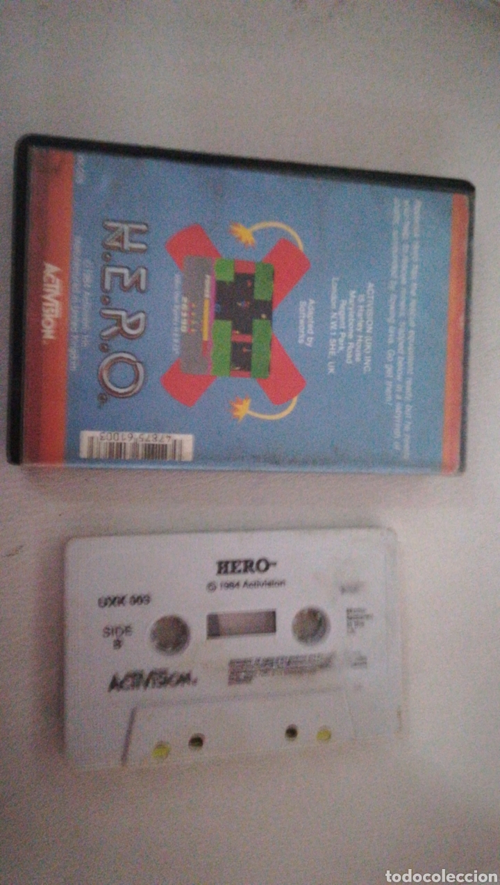Videojuegos y consolas: Hero,msx,retro,cassete,cinta,juego - Foto 2