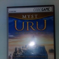 Videogiochi e Consoli: JUEGOS PARA PC -- MYST URU AGES BEYOND MYST-- UBISOFT. Lote 158965506