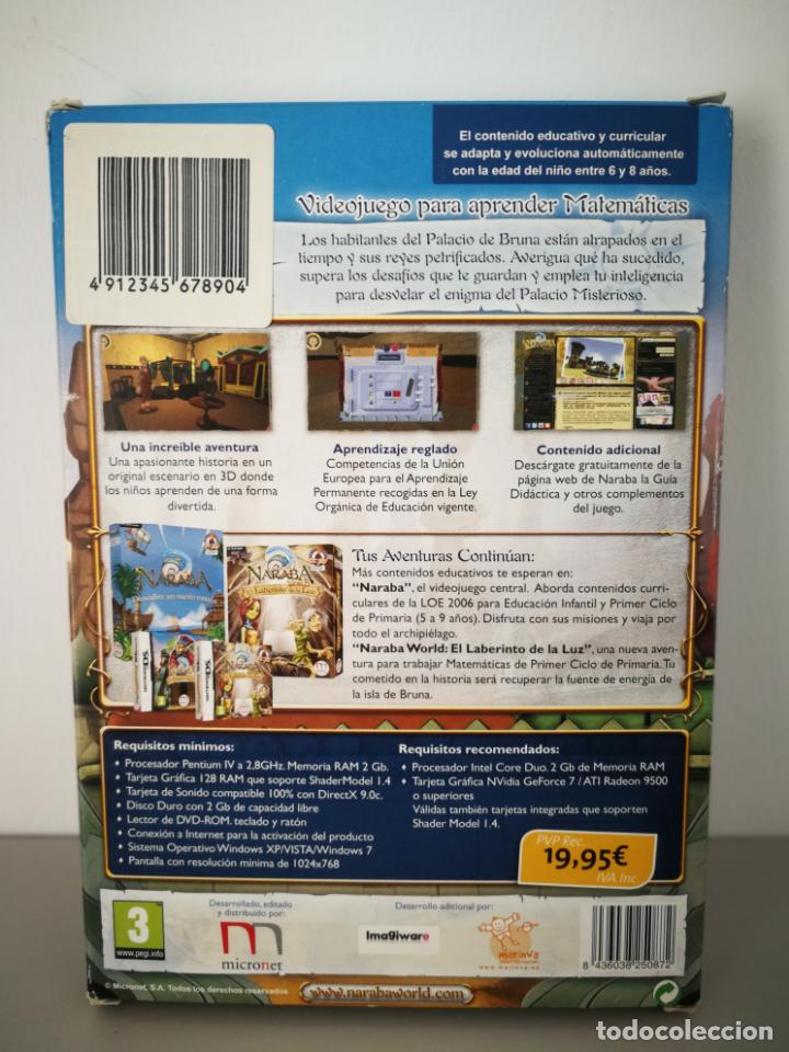 Videojuegos y consolas: NARABA EL PALACIO MISTERIOSO PC PRECINTADO - Foto 2