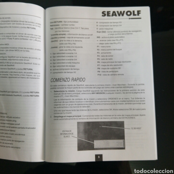 Videojuegos y consolas: Seawolf pc cd rom - Foto 6