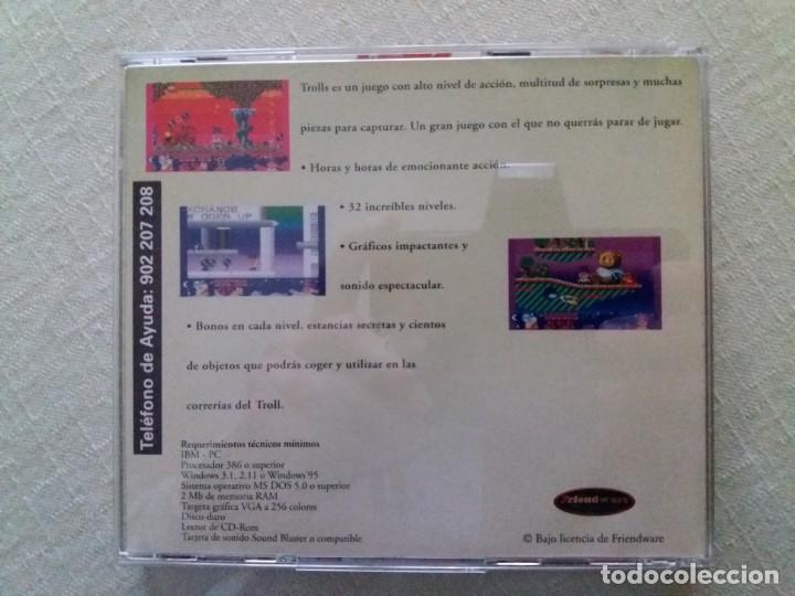 Videojuegos y consolas: JUEGO TROLLS PARA PC. 1997. - Foto 2
