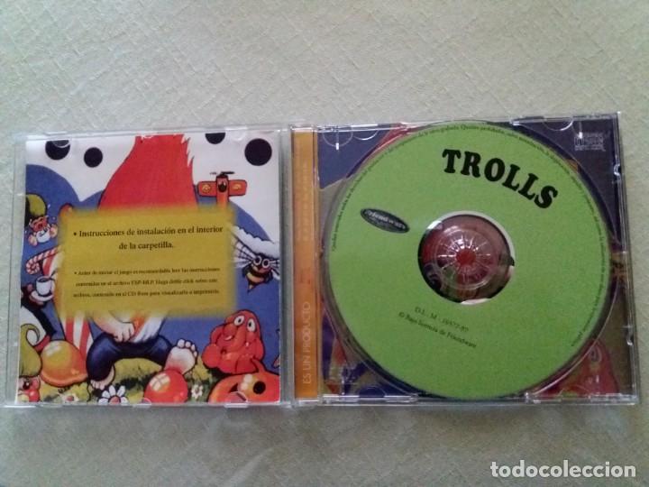 Videojuegos y consolas: JUEGO TROLLS PARA PC. 1997. - Foto 3