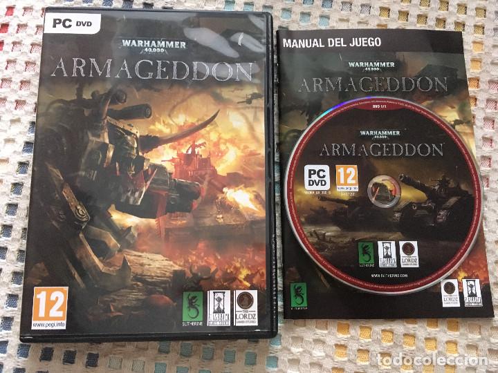 Videojuegos y consolas: WARHAMMER 40.000 40000 ARMAGEDDON PC DVD - Foto 1