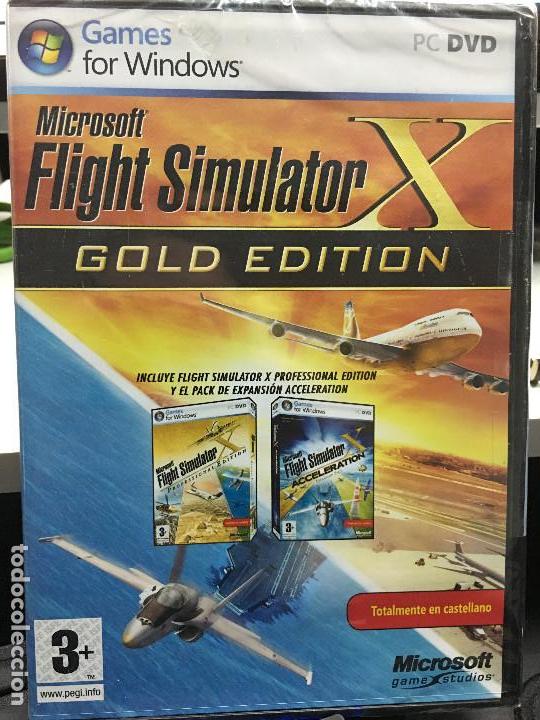 microsoft flight simulator x gold
