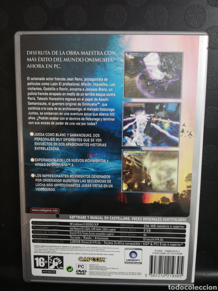 Videojuegos y consolas: Onimusha 3 PC - Foto 2