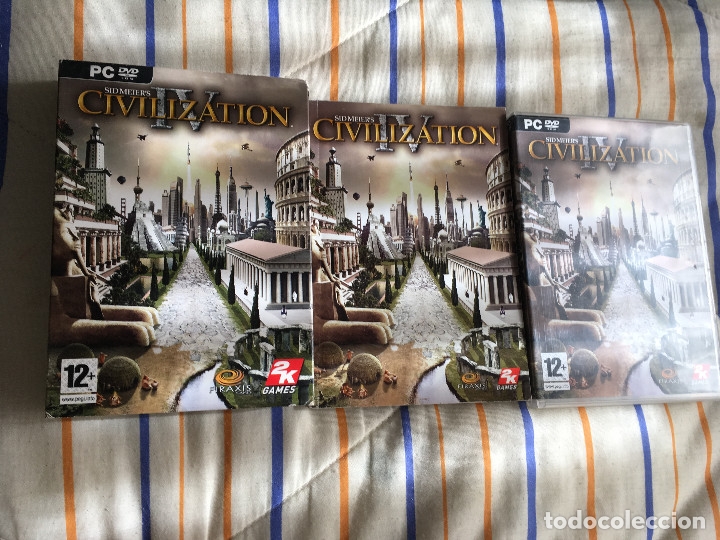 Videojuegos y consolas: SID MEIERS CIVILIZATION IV 4 pc dvd rom juego kreaten - Foto 1