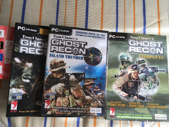 Videojuegos y consolas: TOM CLANCYS GHOST RECON COMPLETE pc cd rom kreaten - Foto 1