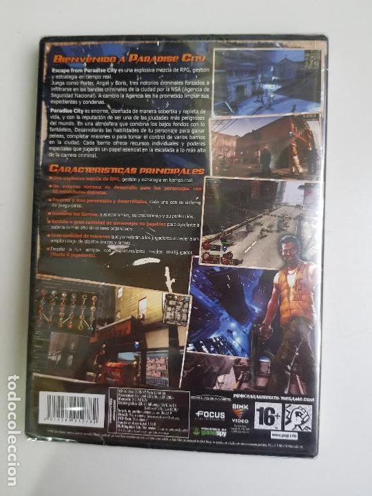 ESCAPE FROM PARADISE CITY RPG Strategy PC DVD Game NEW!