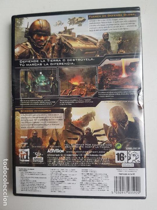 Videojuegos y consolas: ENEMY TERRITORY - QUAKE WARS - PC (NUEVO PRECINTADO) - Foto 2