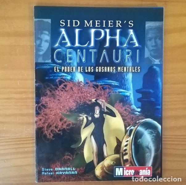 Videojuegos y consolas: SID MEIERS ALPHA CENTAURI EL PODER DE LOS GUSANOS MENTALES. RARO COMIC MICROMANIA 52 PGS. - Foto 1