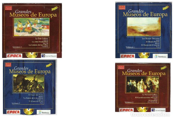 Videojuegos y consolas: Grandes Museos de Europa 4 CD&acute;S - Foto 1
