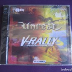 Jeux Vidéo et Consoles: UNREAL 1 & V-RALLY MULTIPLAYER CHAMPIONSHIP EDITION 2 CDS PC CD ROM - INFOGRAMES PRECINTADO. Lote 163842902