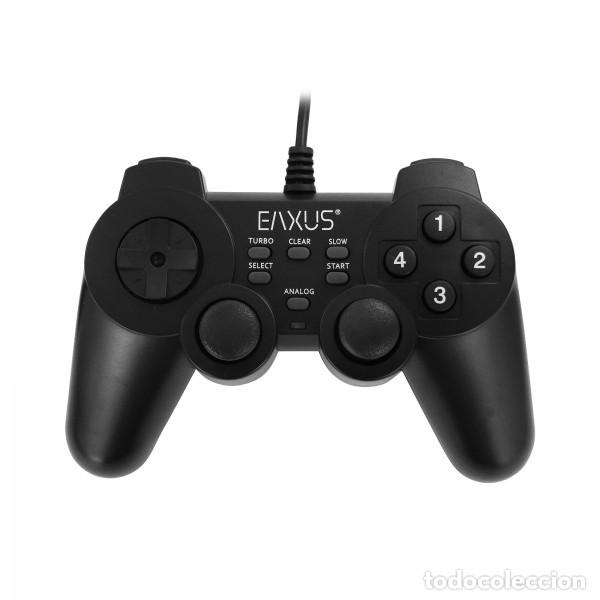 Videojuegos y consolas: MANDO USB PC TIPO PLAYSTATION NEGRO NUEVO - Foto 1