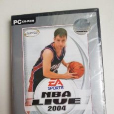 Videojuegos y Consolas: NBA LIVE 2004 - PC (PRECINTADO). Lote 214849640