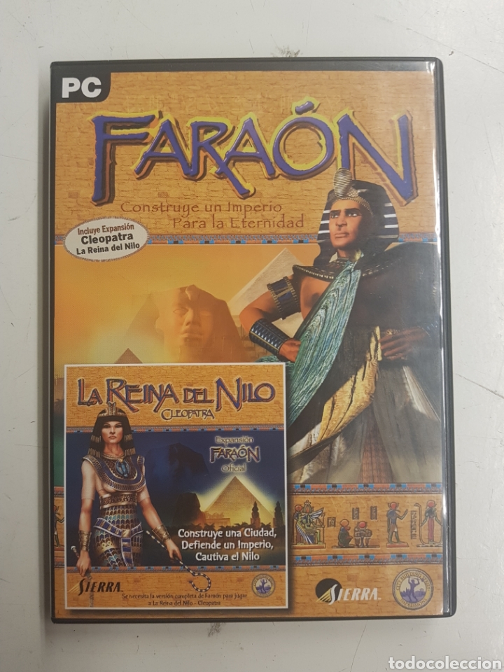 Videojuegos y consolas: Faraon y Cleopatra La reina del nilo - Pc - Foto 1