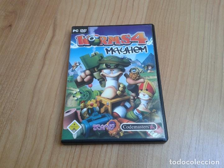 Videojuegos y consolas: Worms 4 -- Video Juego PC -- En Alem&aacute;n -- Excelente estado - Foto 1