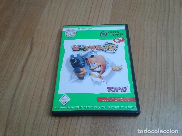 Videojuegos y consolas: Worms 3D -- Video Juego PC -- Excelente estado -- En Alem&aacute;n -- 2 cd&acute;s - Foto 1
