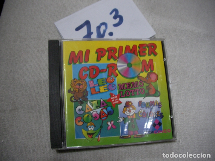 Videojuegos y consolas: MI PRIMER CD-ROM - ENVIO INCLUIDO A ESPA&Ntilde;A - Foto 1