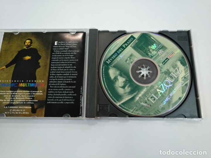 Videojuegos y consolas: LA OBRA DE VELAZQUEZ MUSEO DEL PRADO. CD. TDKCD23 - Foto 3