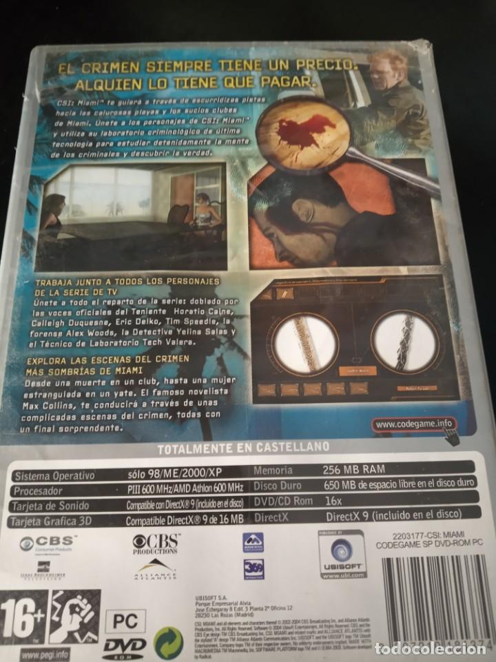 Videojuegos y consolas: CSI MIAMI - Foto 2