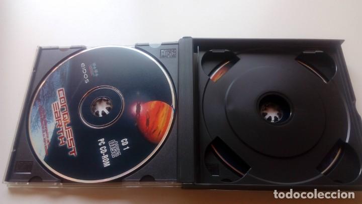Videojuegos y consolas: JUEGO PC CONQUEST EARTH FIRST ENCOUTER EIDOS DATA DESIGN A&Ntilde;O 1997 - Foto 3