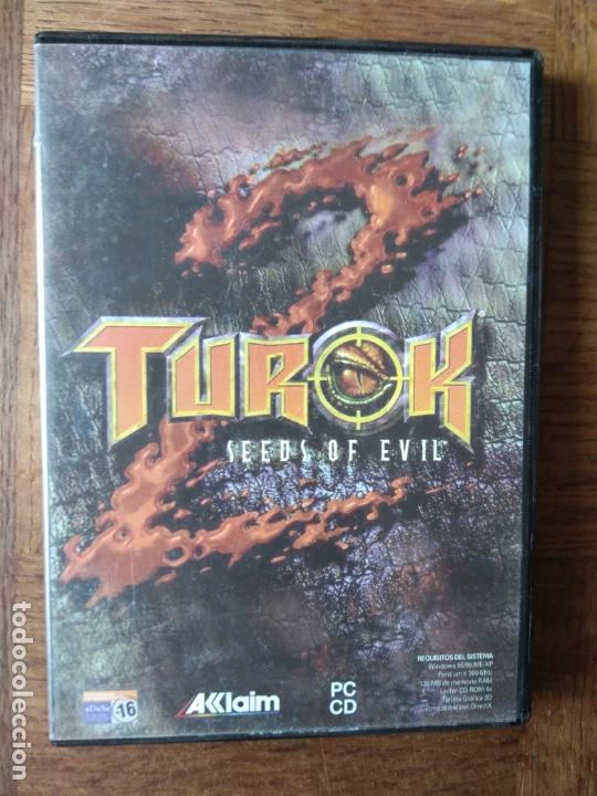 Videojuegos y consolas: TUROK 2 II - CD ROM - PAL ESPA&Ntilde;A - - Foto 1