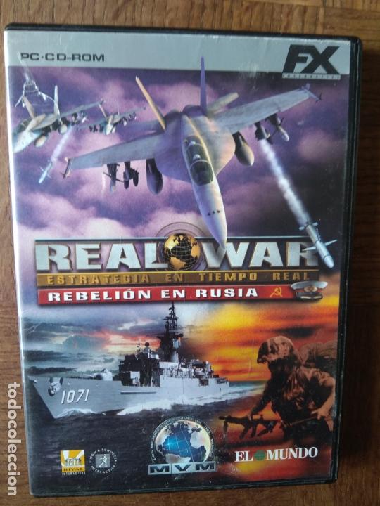 Videojuegos y consolas: REAL WAR, REBELION EN RUSIA - CD ROM - PAL ESPA&Ntilde;A - RARO - Foto 1