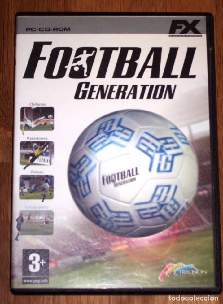 Videojuegos y consolas: FOOTBALL GENERATION (PC CD-ROM). - FX Interactive : Trecision, [ca. 2003] - Foto 1