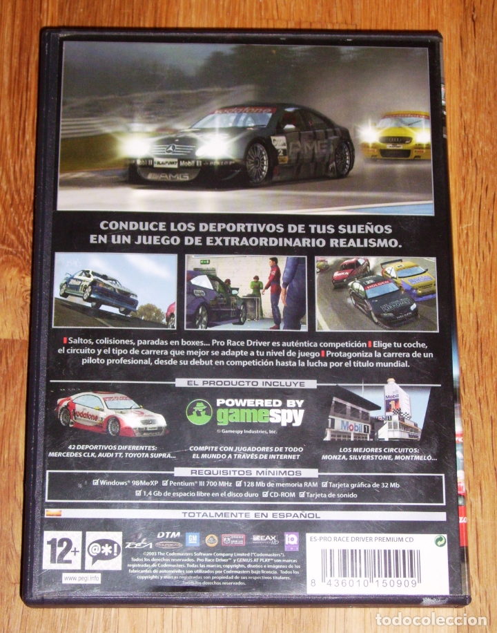 Videojuegos y consolas: PRO RACE DRIVER (2 PC CD-ROM). - FX Interactive : Codemaster, [2005] - Foto 3