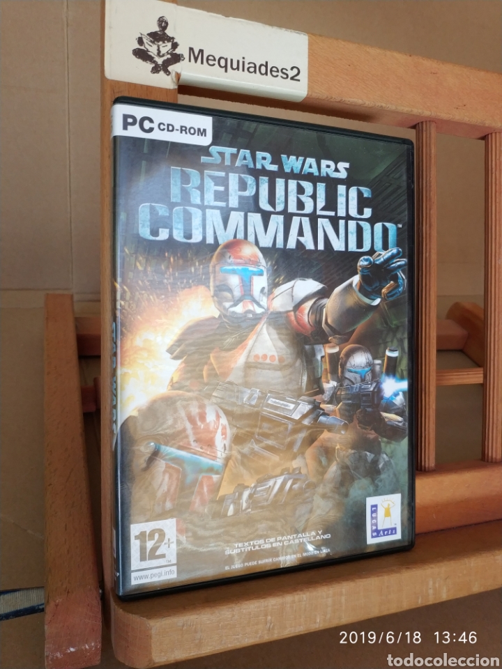 Videojuegos y consolas: STAR WARS: REPUBLIC COMMANDO (COMPLETO PAL ESPA&Ntilde;A) - Foto 1